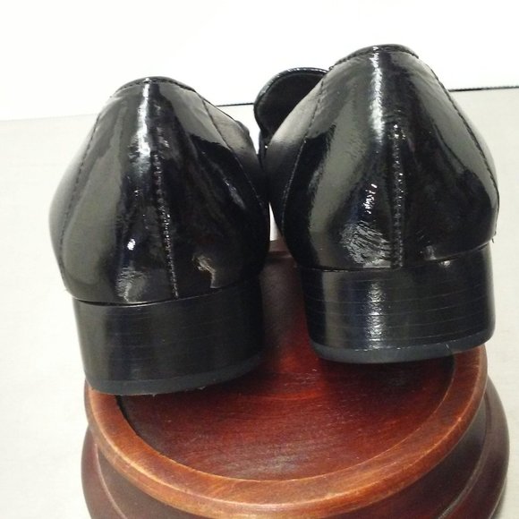 Brighton Kane Loafer Shoe Sz-8.5 Quilted Patent - Picture 7 of 12